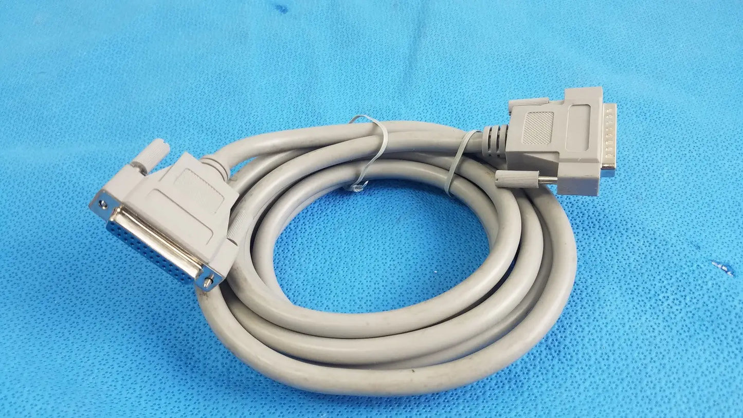 Reuse Medical DB25 Male to Female Serial Parallel Extension Cable Parallel, Serial & PS/2, second-hand product photo 1