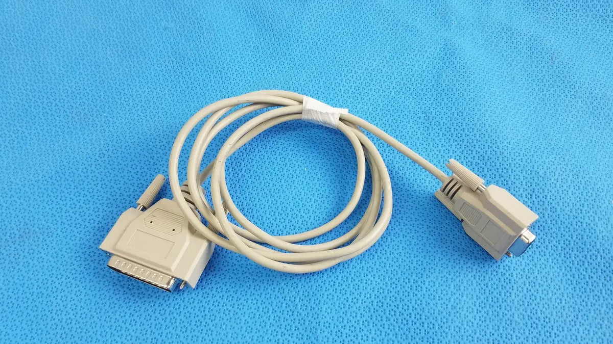 Reuse Medical DB9 Female To DB25 Male Serial Data Cable Medical Cables & Cords, second-hand product photo 1