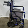 Drive Medical Expedition Folding Manual Wheelchair - Lightweight Black Comfort Seat
