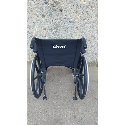 Reuse Medical Equipment Drive Medical M3 Folding Manual Wheelchair Wheelchairs, second-hand product photo 2