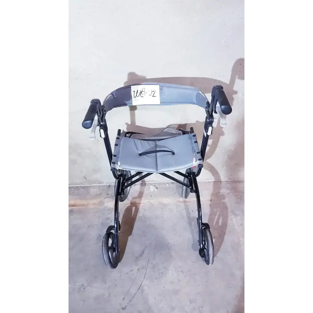 Drive Medical Nitro Aluminum Rollator Walker 10" Casters, Black & White Rollator Walker, second-hand product photo 15