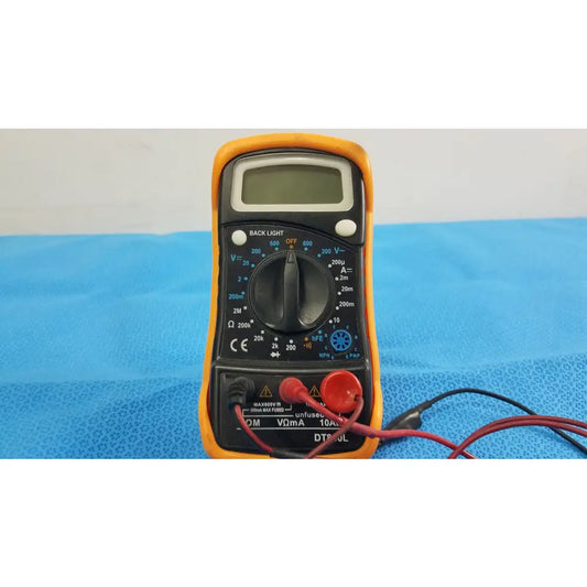 DT850L Digital Multimeter Electrical Tester With Leads - Digital Multimeter