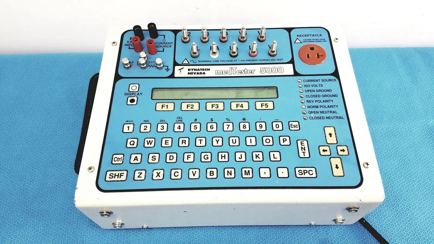 Reuse Medical Dynatech Nevada medTester 5000 Biomedical Electrical Safety Analyzer Tester Other Medical & Lab Equipment, second-hand product photo 1