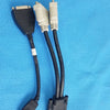 E119932 DMS-59 Male To Dual DVI Female Splitter Adapter Cable - Lot of 2