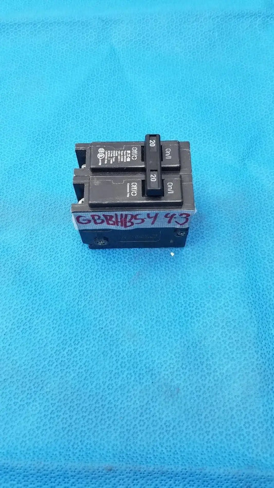 Reuse Medical Eaton BR220 2-Pole Type BR 20 Amp Circuit Breaker Circuit Breakers, as-is (for parts) product photo 2