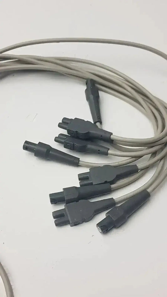 Generic ECG Vital Signs Diagnostic Cardiology Universal Leadwire Set Cable ECG Leadwire Cable, second-hand product photo 2