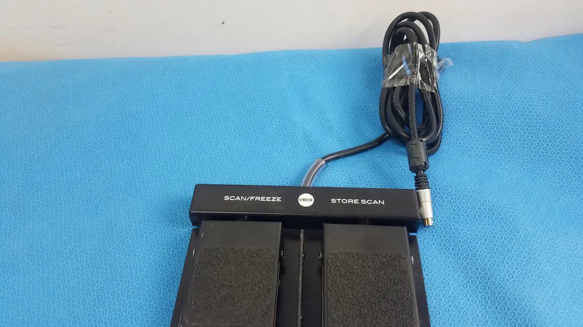Reuse Medical Ellex Linemaster Treadlite II Twin T-91-SCH Foot Switch Pedal Scan Freeze Store Foot Pedals, second-hand product photo 1