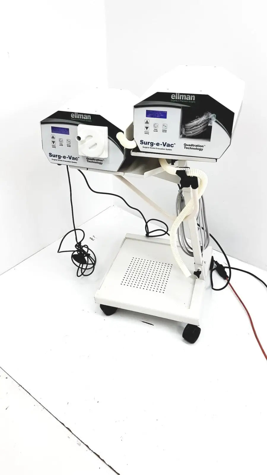Reuse Medical Ellman Surg-e-Vac Surgical Smoke Evacuation System SVD110 w/ Stand Patient Monitors, second-hand product photo 1