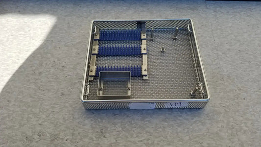Reuse Medical Entific Sterilization Case Tray for Instrument Sterilization Trays & Cases, second-hand product photo 1