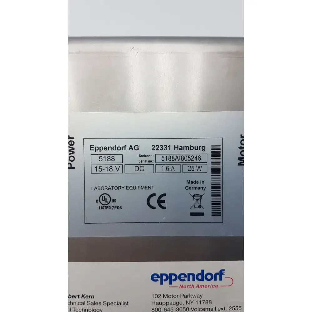 Eppendorf 5188 Transferman NK2 Joystick Medical Equipment Part, second-hand product photo 8