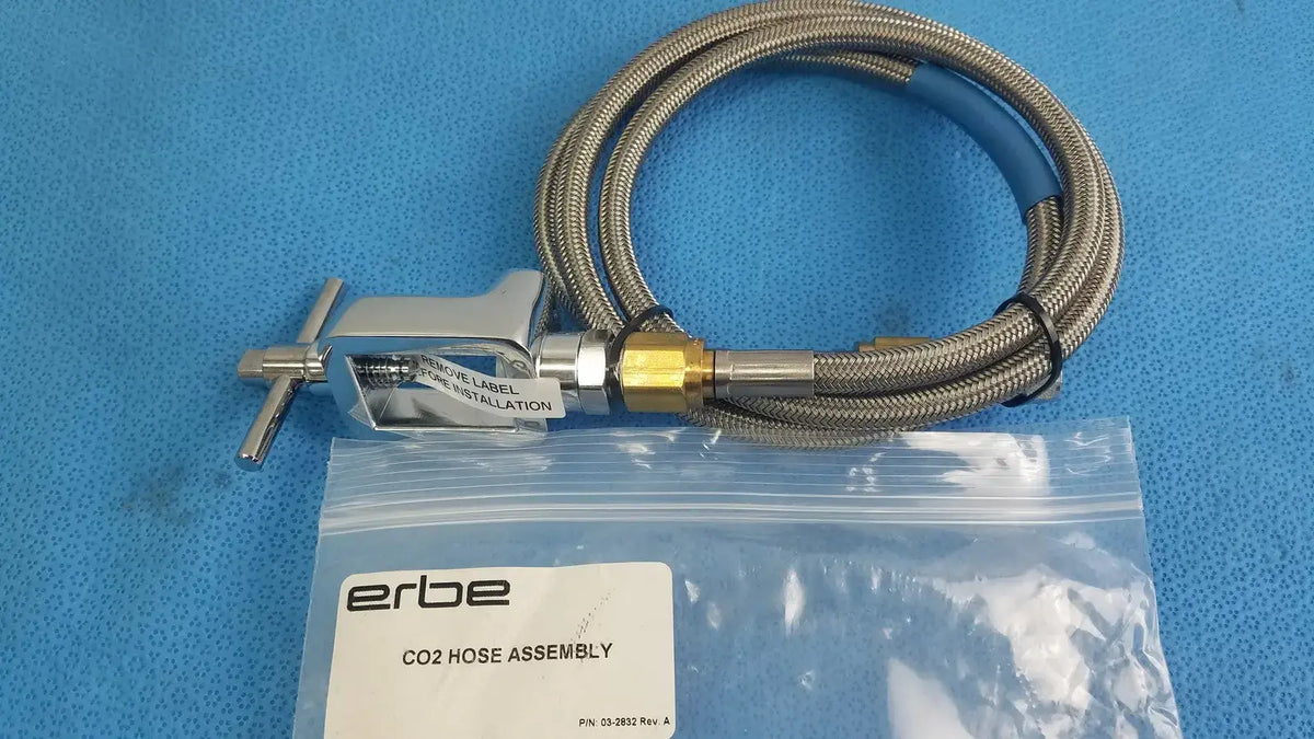 Reuse Medical Erbe 03-2832 CO2 Hose Assembly PTFE Tube 3000 PSIG Other Medical & Lab Equipment, second-hand product photo 1