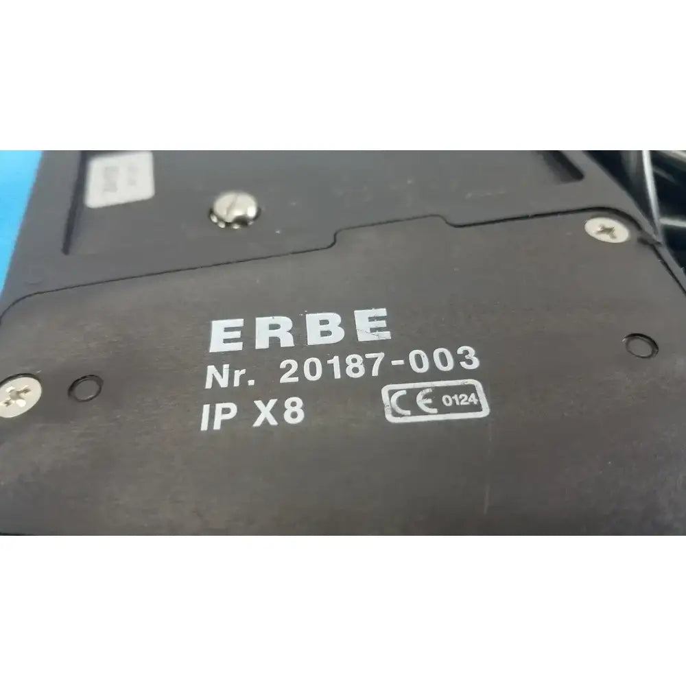 ERBE 20187-003 Electrosurgical Dual Footswitch Yellow Blue IPX8 VIO ICC Pedal Electrosurgical Footswitch, second-hand product photo 13