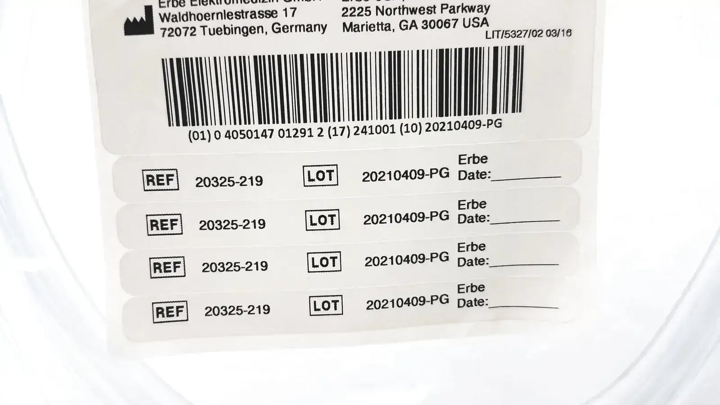 ERBEFLO CleverCap CO2 Olympus Connector Tube 20325-219 Endoscopy CO2 Connector Tube, second-hand product photo 9