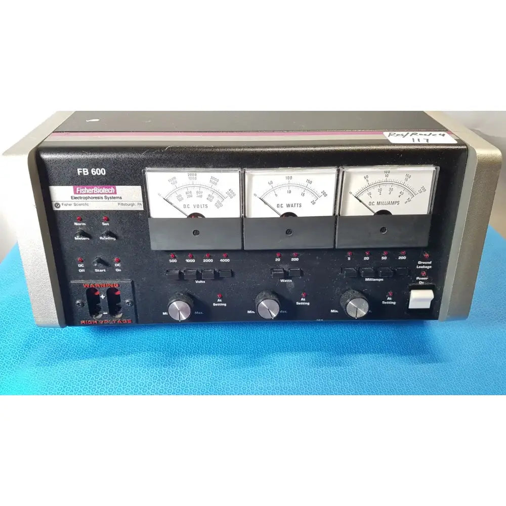 Reuse Medical Fisher Biotech FB-600 High-Voltage Electrophoresis Power System Other Business & Industrial, second-hand product photo 1