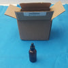 Fisherbrand Amber Boston Round Bottles with Dropper - Lot of 12