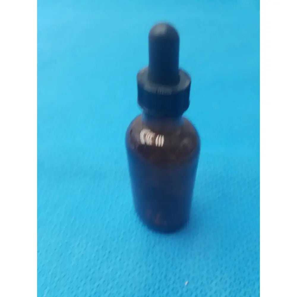 Fisherbrand Amber Boston Round Bottles with Dropper - Lot of 12 Laboratory Bottles, second-hand product photo 6