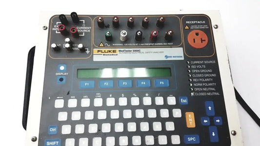 FLUKE MedTester 5000c Biomedical Electrical Safety Analyzer Electrical Safety Analyzer, second-hand product photo 2
