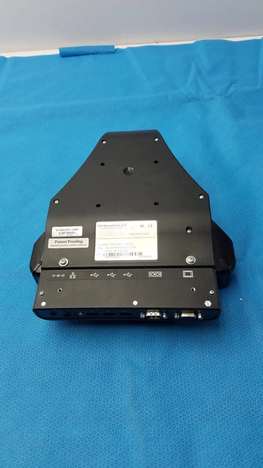 Gamber Johnson 7160-0358-P Rev H Dock-Panasonic-CFH2 Wall Dock Wall Dock, second-hand product photo 13