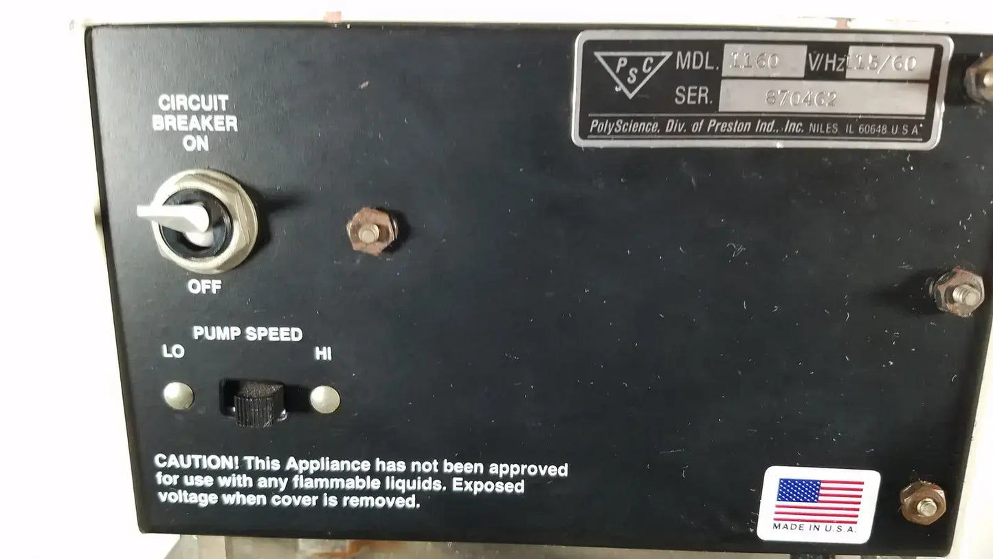 PolyScience Gaton Model 666 Parallel Detector Water Chiller Water Chiller, second-hand product photo 15