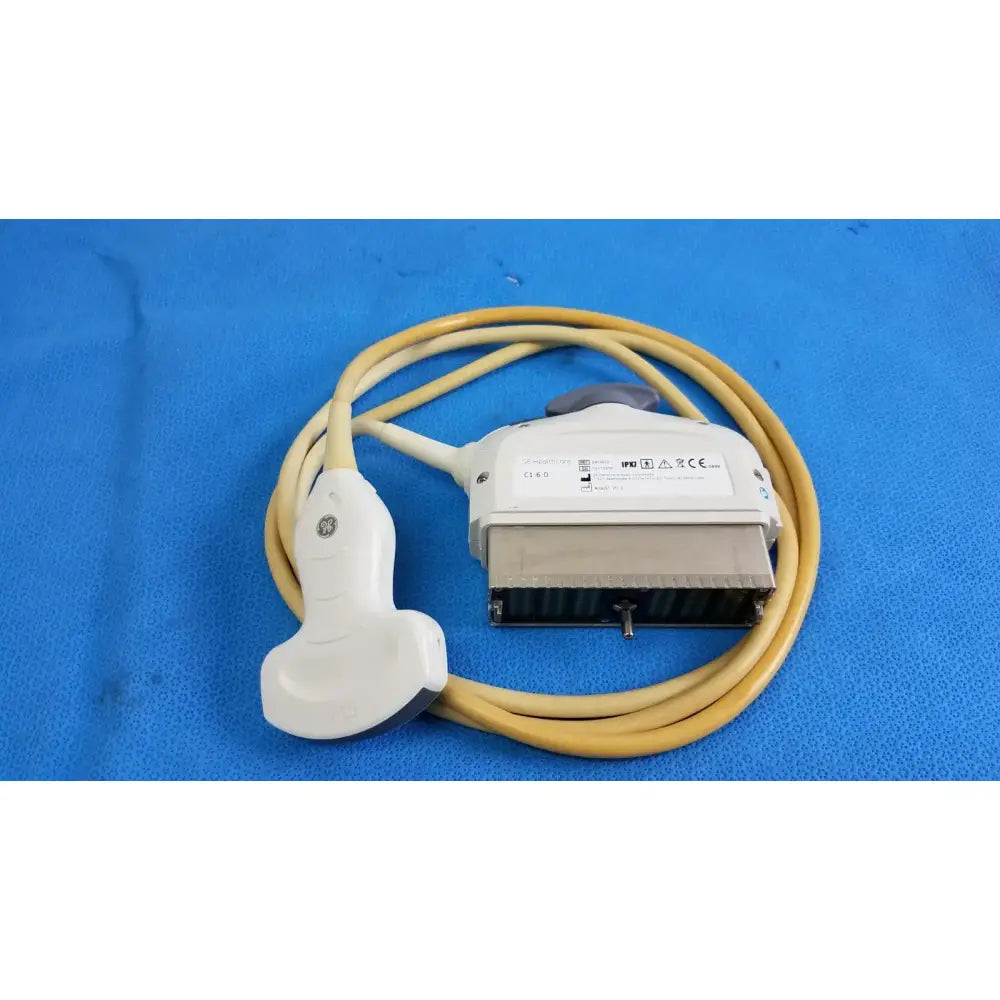 Reuse Medical GE C1-6-D Ultrasound Transducer Probe for Compatible GE Imaging Systems Medical Sensors & Ultrasound Probes, second-hand product photo 1