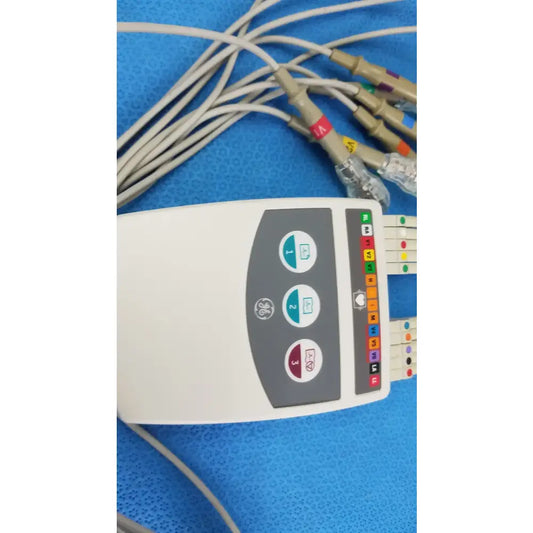 GE CAM 14 ECG Acquisition Module With Leads Ref 900995-002 ECG Acquisition Module, second-hand product photo 2