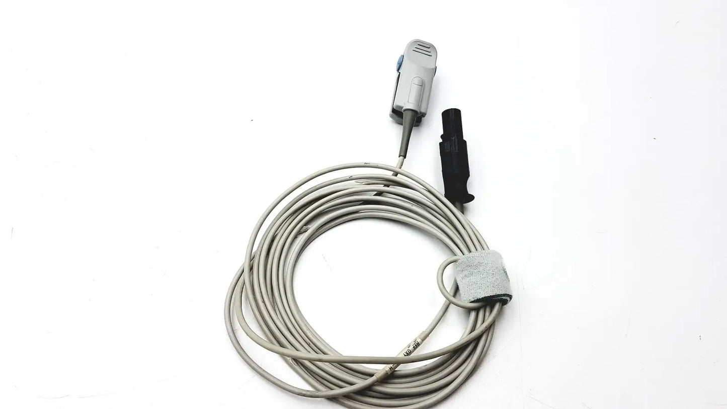 Reuse Medical GE Datex-Ohmeda Spo2 Finger Sensor Cable OXY-F1-H OxyTip+ Pulse Oximeters, second-hand product photo 1