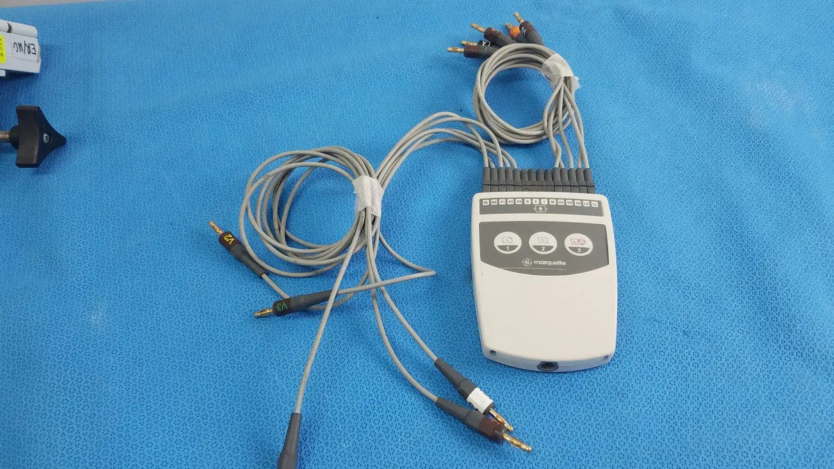 Reuse Medical GE Marquette CAM-14 ECG Acquisition Module With Connector Cable Data Acquisition Modules, second-hand product photo 1