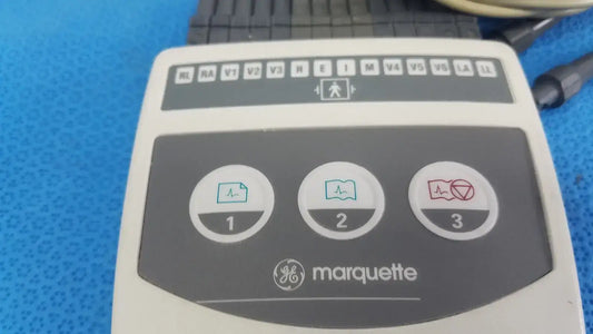GE Marquette CAM-14 EKG ECG Acquisition Module with Cable ECG Acquisition Module, second-hand product photo 2