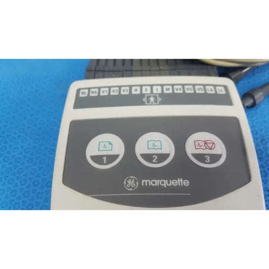 GE Marquette CAM-14 EKG ECG Acquisition Module with Cable ECG Acquisition Module, second-hand product photo 2