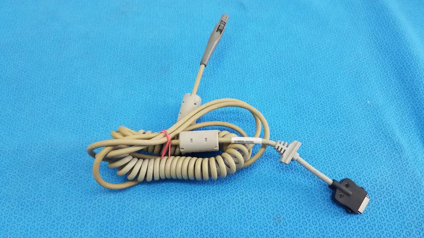 GE Medical Systems 2016560-001 Coiled Patient Cable ECG Patient Cable, second-hand product photo 11