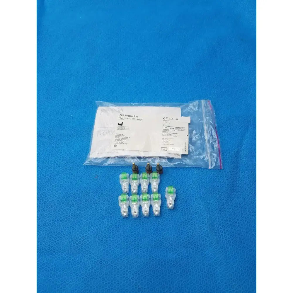 GE Medical Systems 2056813-014 ECG Adapter Clip - Pack of 12 ECG Adapter Clip, second-hand product photo 6