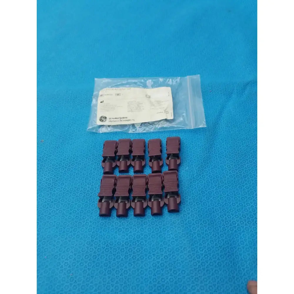 GE Medical Systems 9490-214 ECG Clamp Electrode Adapter Set - Pack of 10 ECG Clamp Electrode Adapter Set, second-hand product photo 8