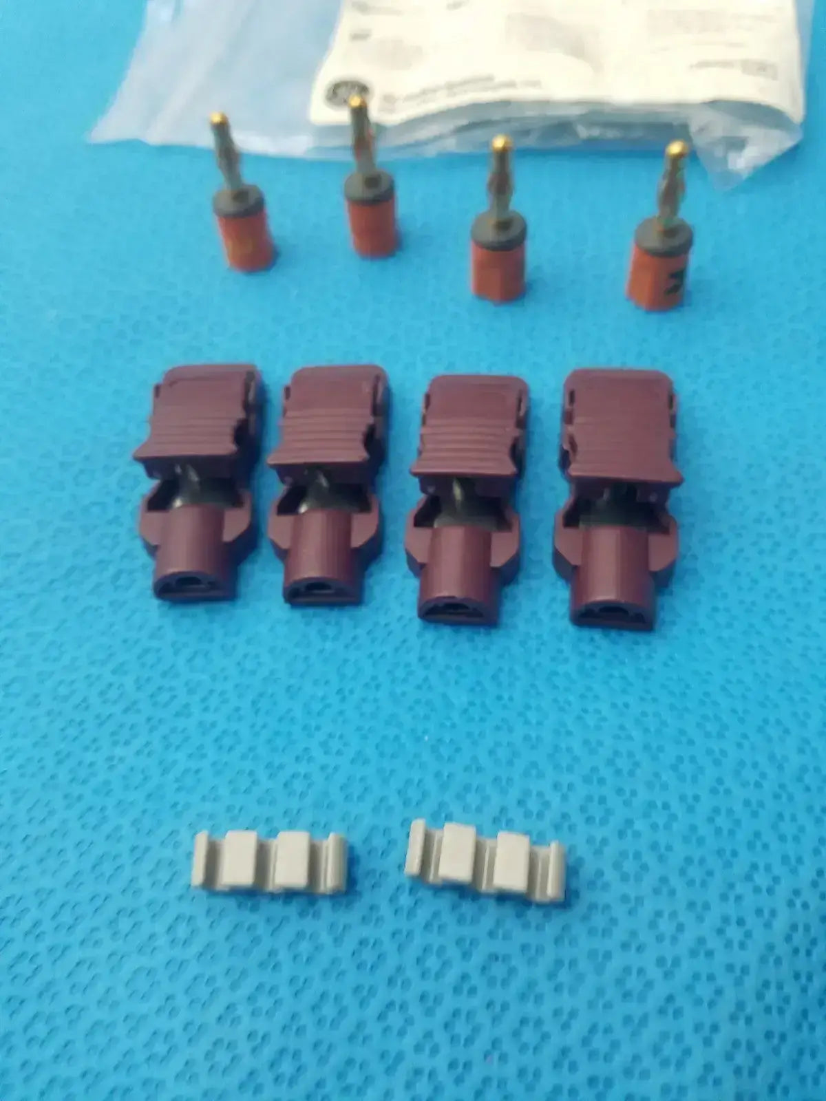 GE Medical Systems 9490-214 Electrode Adapter Set - Pack of 4 Electrode Adapter Set, second-hand product photo 13