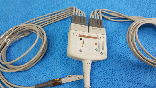 GE Medical Systems Multi-Link 10 Lead ECG Patient Cable & Leadwires - ECG Patient Cable and Leadwires