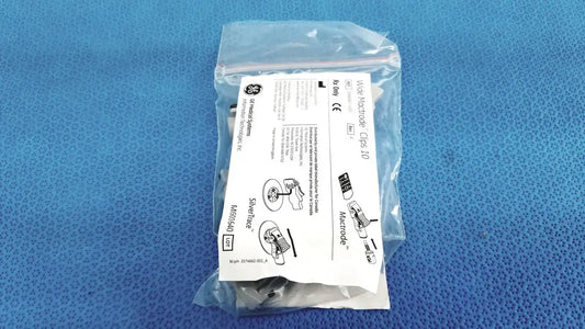 GE Medical Systems Wide Mactrode Clips 10 - REF: 2066867-010 ECG Electrode Clips, second-hand product photo 2