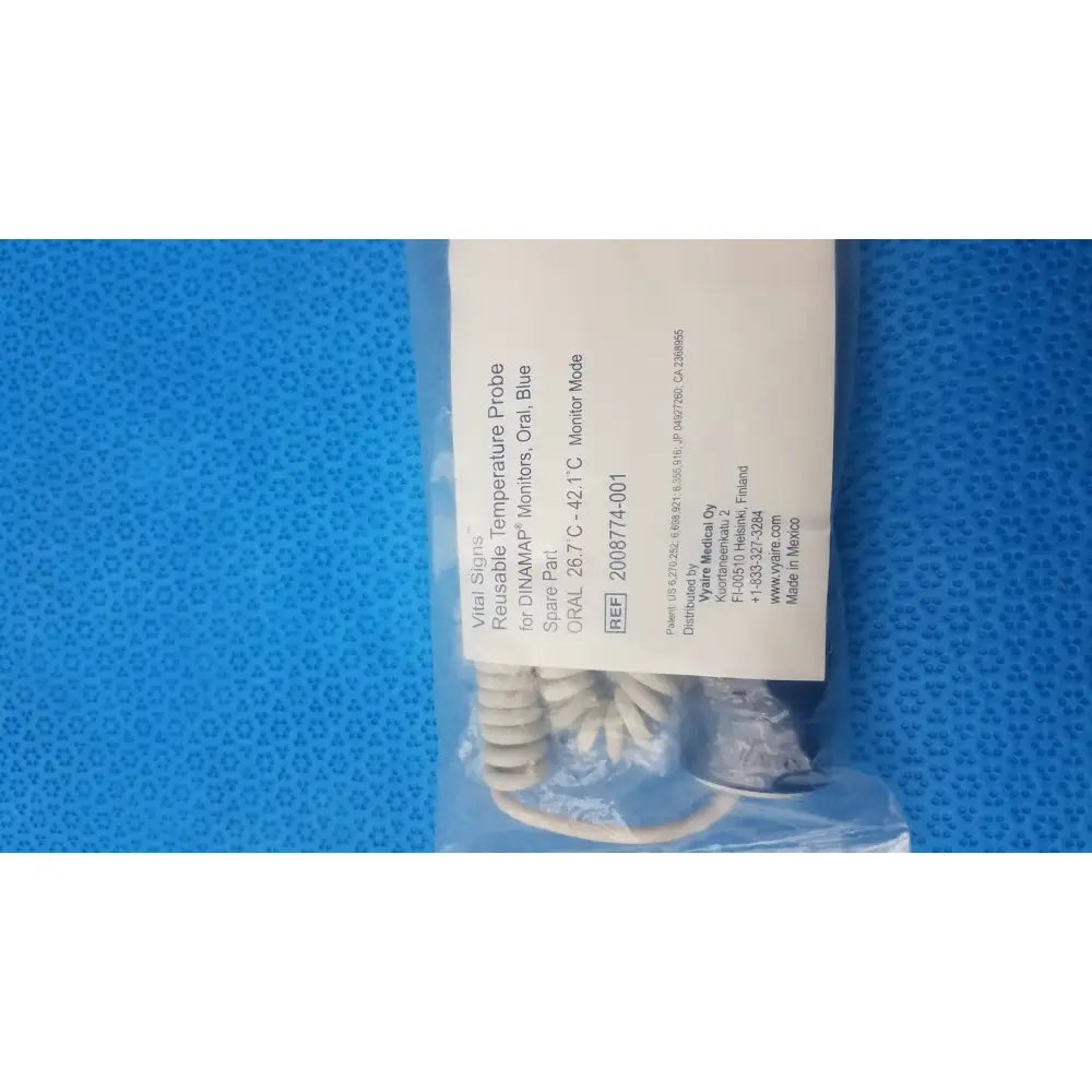 GE Pro Series Oral Turbo Smart Temp Probe – Patient Monitor Compatible Temperature Probe, second-hand product photo 3