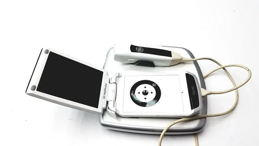 GE Vscan With Dual Probe Handheld Ultrasound System with Docking Station, Untest Ultrasound System, as-is (for parts) product photo 2