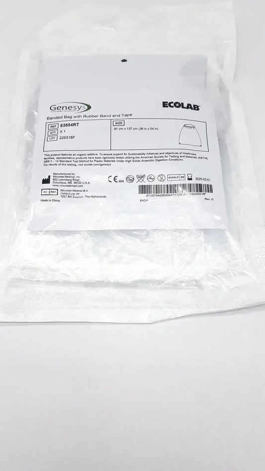 Reuse Medical Genesys 63654RT Banded Bag With Rubber Band and Tape Other Healthcare, Lab & Dental, second-hand product photo 1