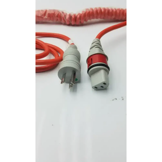 LINAK Genuine LINAK 240 Volts Power Cable Orange 10/250~IE C320.1 SML 912178 Power Cable, second-hand product photo 2