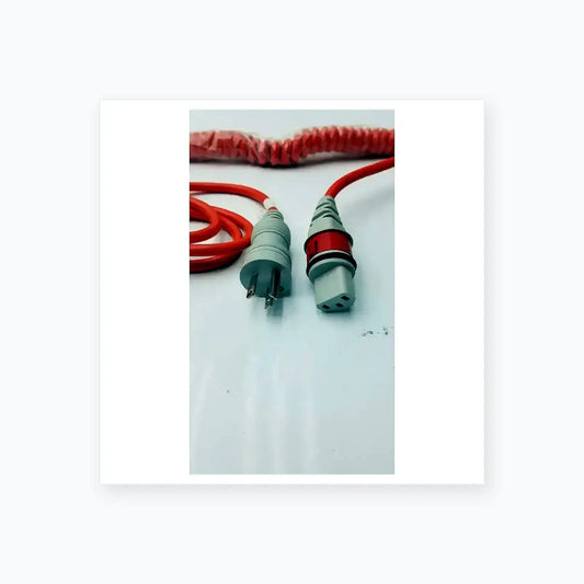 LINAK Genuine LINAK 240 Volts Power Cable Orange 10/250~IE C320.1 SML 912178 Power Cable, second-hand product photo 2