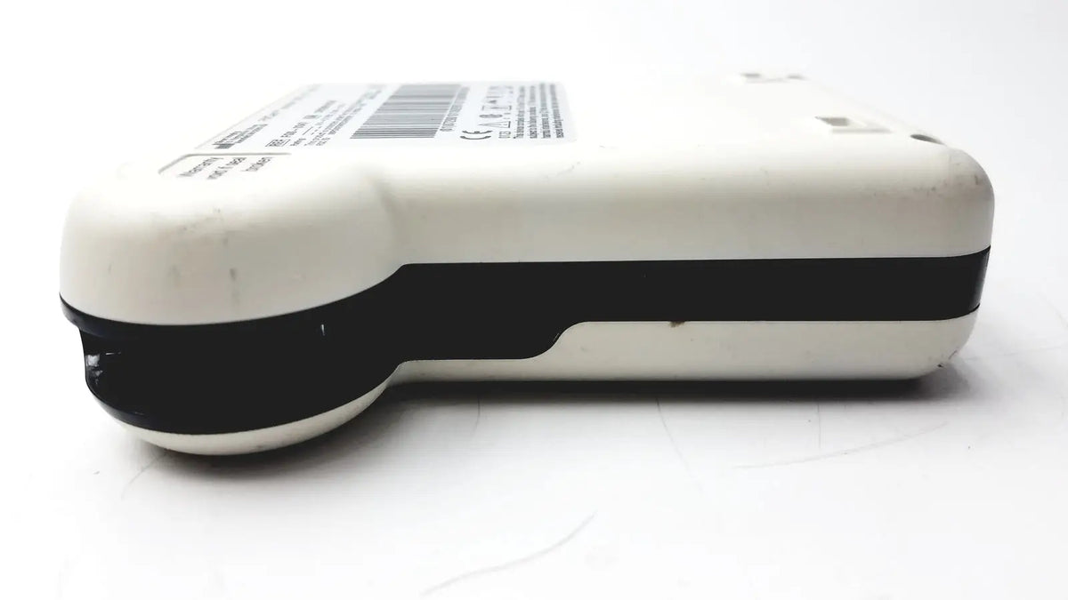 White and black handheld glucose meter with matte plastic body for pillcam recorder data dr3 use by given imaging