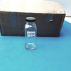 Glass Bottle with Black Cap Marked “84” – Lab Container, Storage Jar