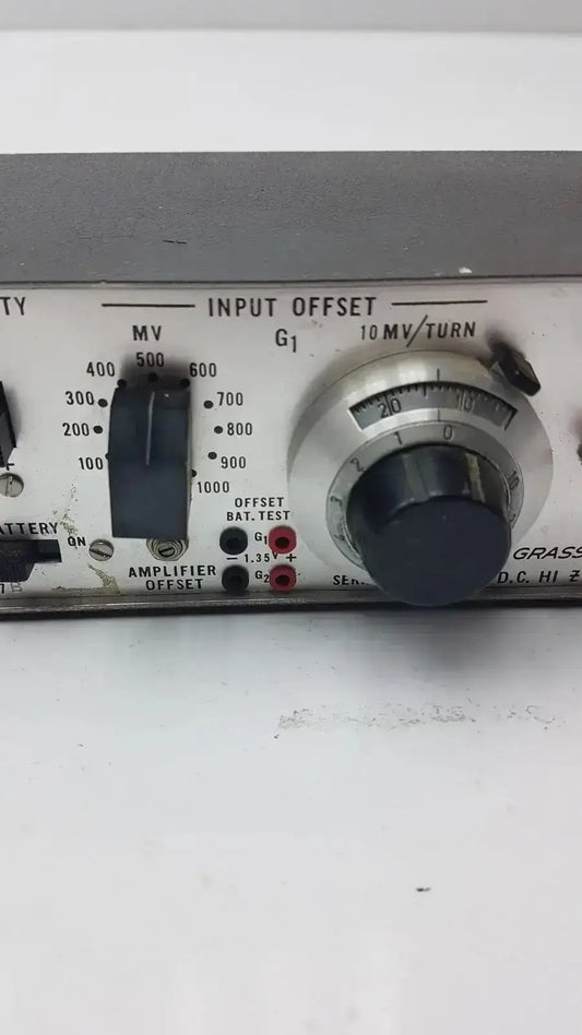 Grass Instrument Amplifier Model P17B Instrument Amplifier, second-hand product photo 2