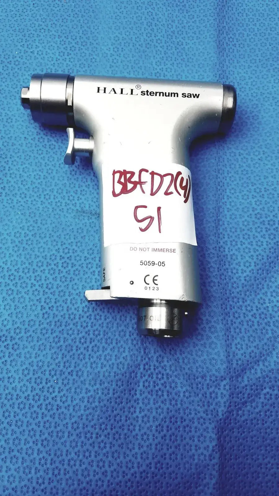Reuse Medical HALL Sternum Saw 5059-05 Surgical Power Tool, Max 100psi Other Healthcare, Lab & Dental, as-is (for parts) product photo 1