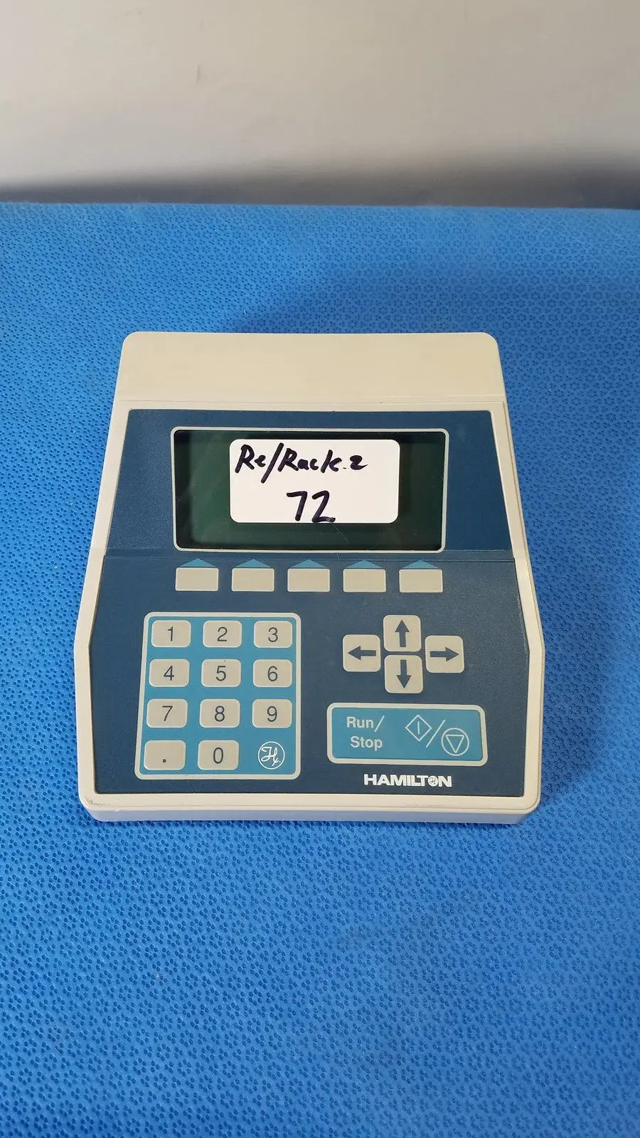 Reuse Medical Hamilton 2373-01 Keypad Controller for Liquid Handling System Other Medical & Lab Equipment, as-is (for parts) product photo 1