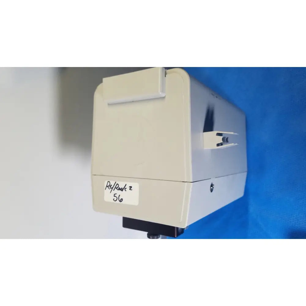 Beige plastic hamilton microlab 500 series diluter dispenser with white label ref rek 2 56 and black components