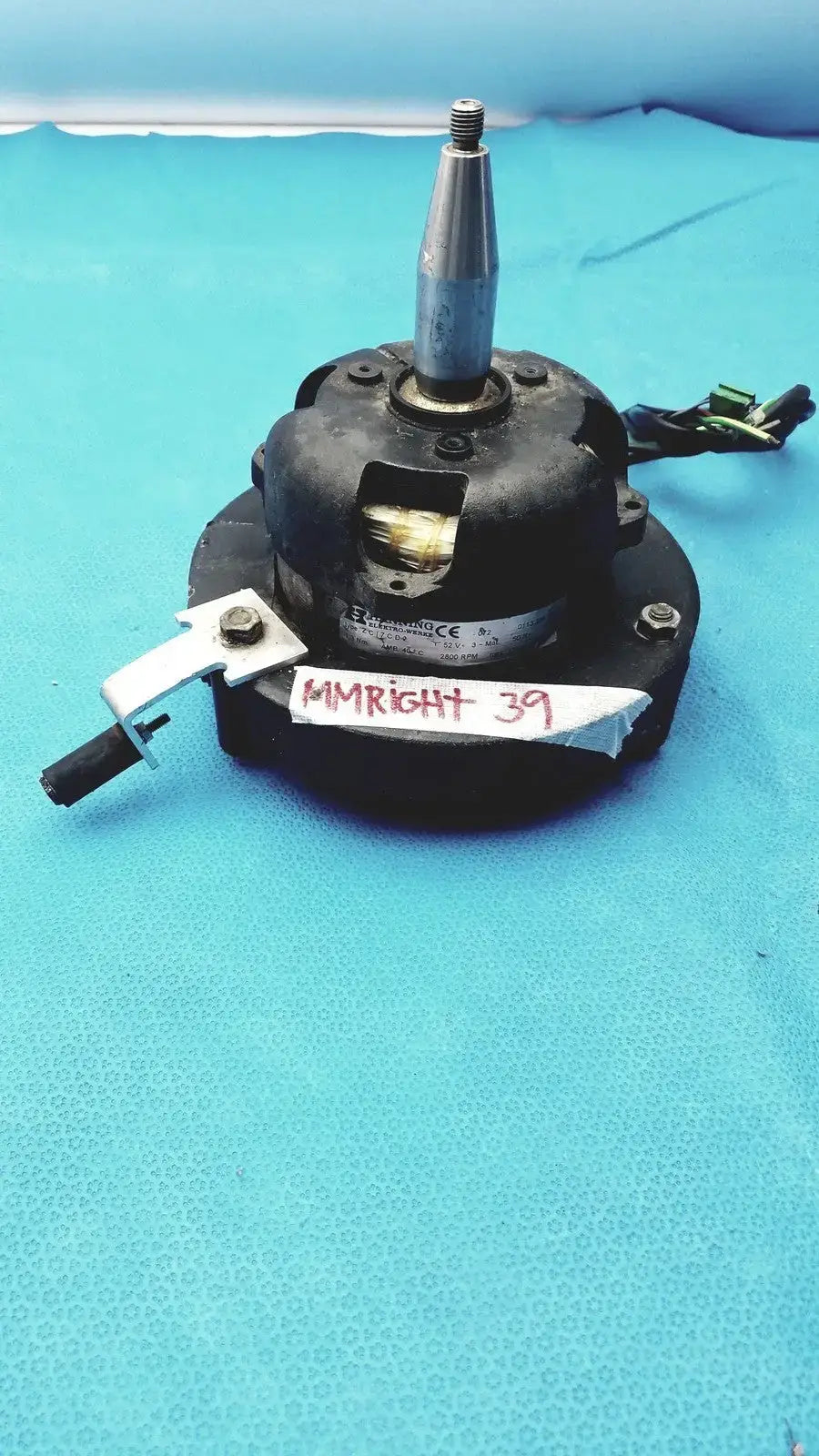 Reuse Medical Hanning Elektro-Werke ZC17CD2 2800 Rpm Centrifuge Motor Servo Motors, as-is (for parts) product photo 1