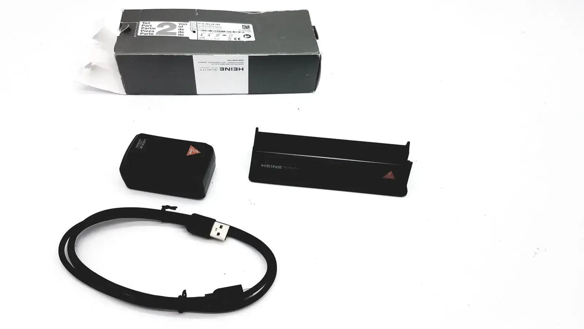 Reuse Medical HEINE DELTA 20 T Set/4 USB+TR Charger Charging Shell K-262.28.388 Other Medical & Lab Equipment, second-hand product photo 1