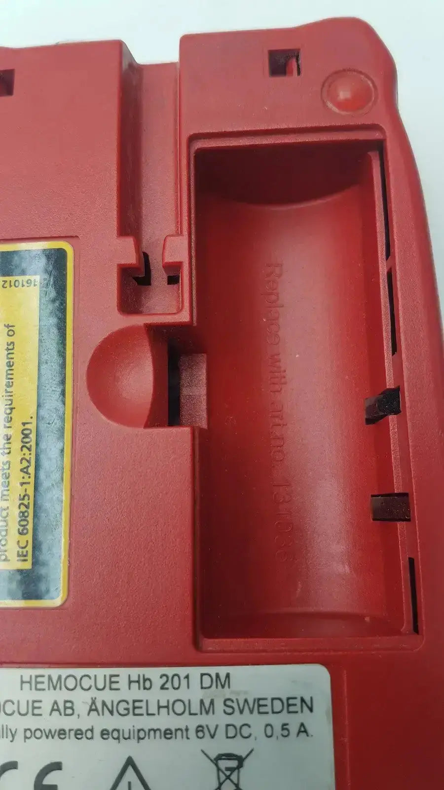 HemoCue Hb 201 DM Hemoglobin System Analyzer Hemoglobin Analyzer, as-is (for parts) product photo 8