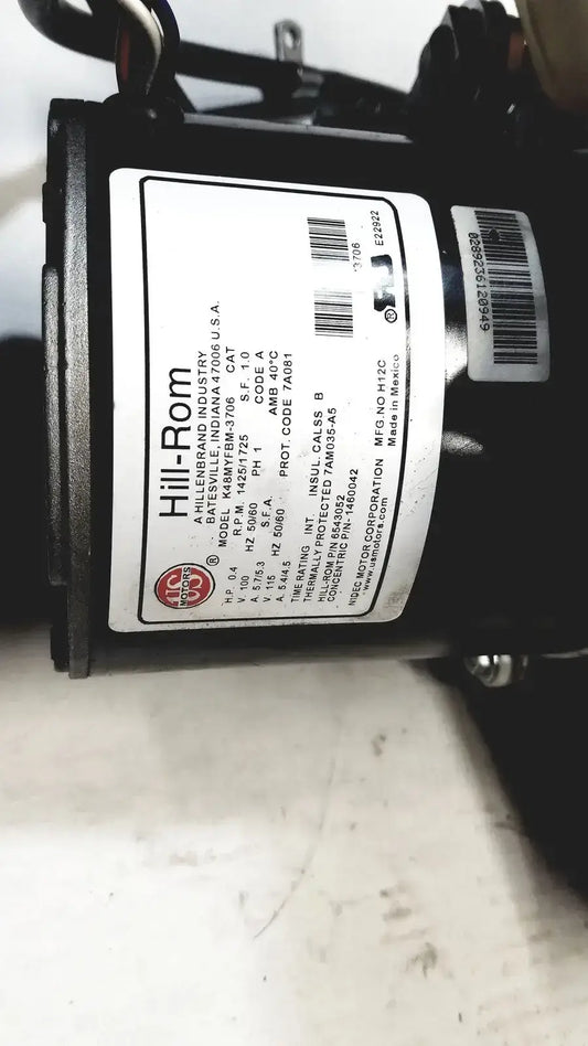 Hill-Rom Haldex Barnes Hydraulic Motor Pump Assembly 1460042 or K48MYFBM-3706 Hydraulic Motor-Pump Assembly, second-hand product photo 2